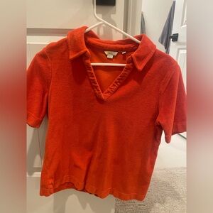 Boden terry polo shirt EUC!